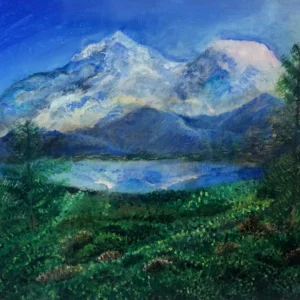 Azure Mirror of Shasta’s Calm