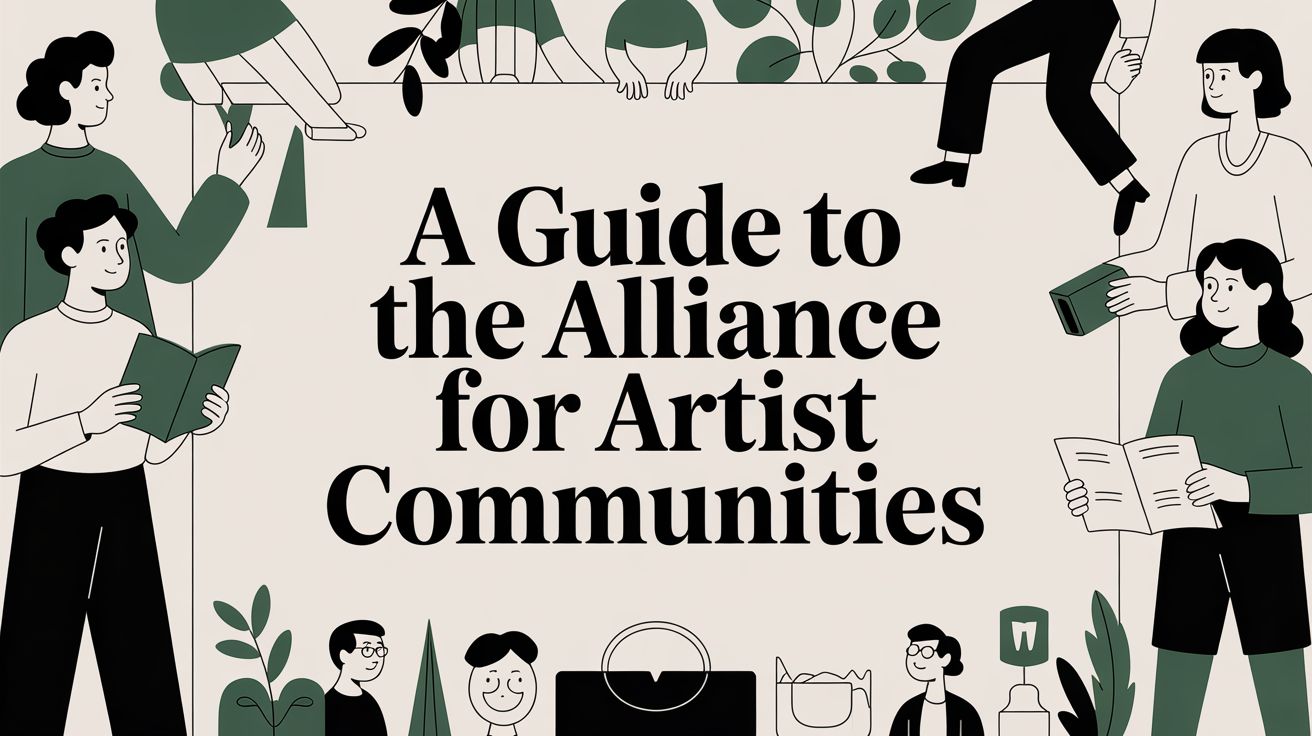 A Guide to the Alliance for Artist Communities