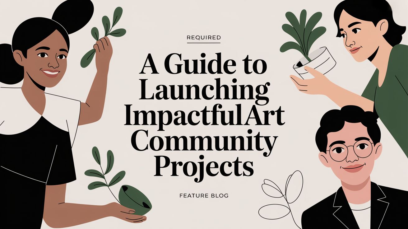 A Guide to Launching Impactful Art Community Projects