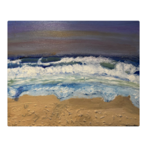 Glass Prints with Keyhole Hanging 10"X 8"