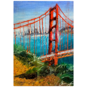 Glass Prints with Hanging 9.8"X 13.9"