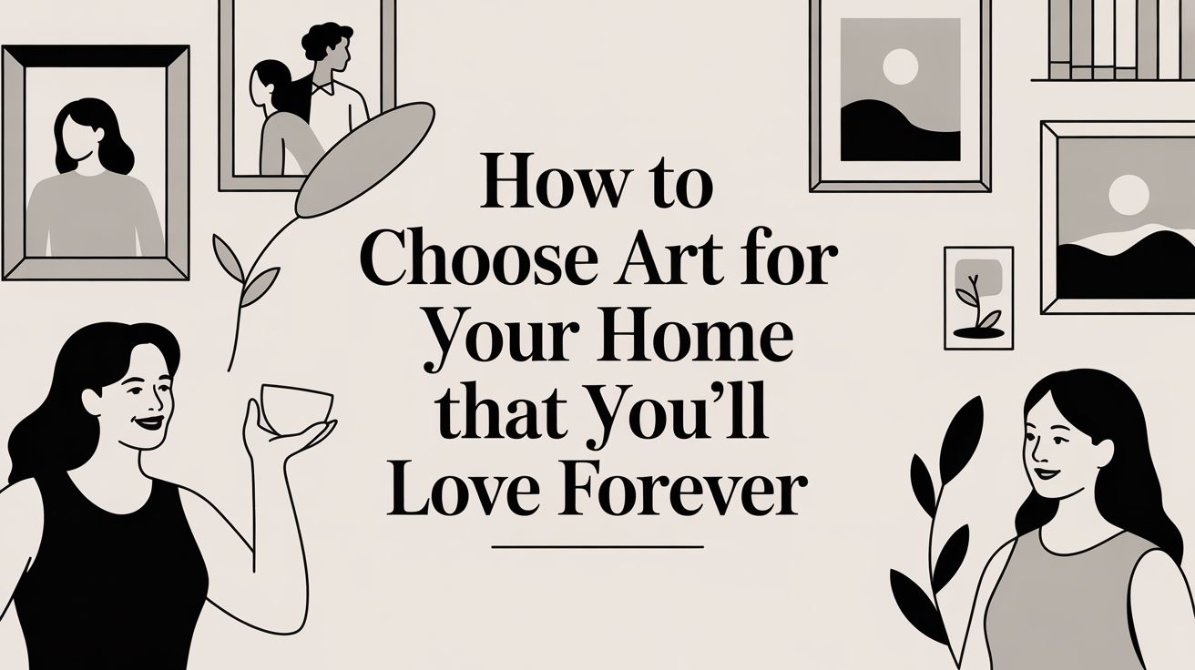 How to Choose Art for Your Home That You’ll Love Forever