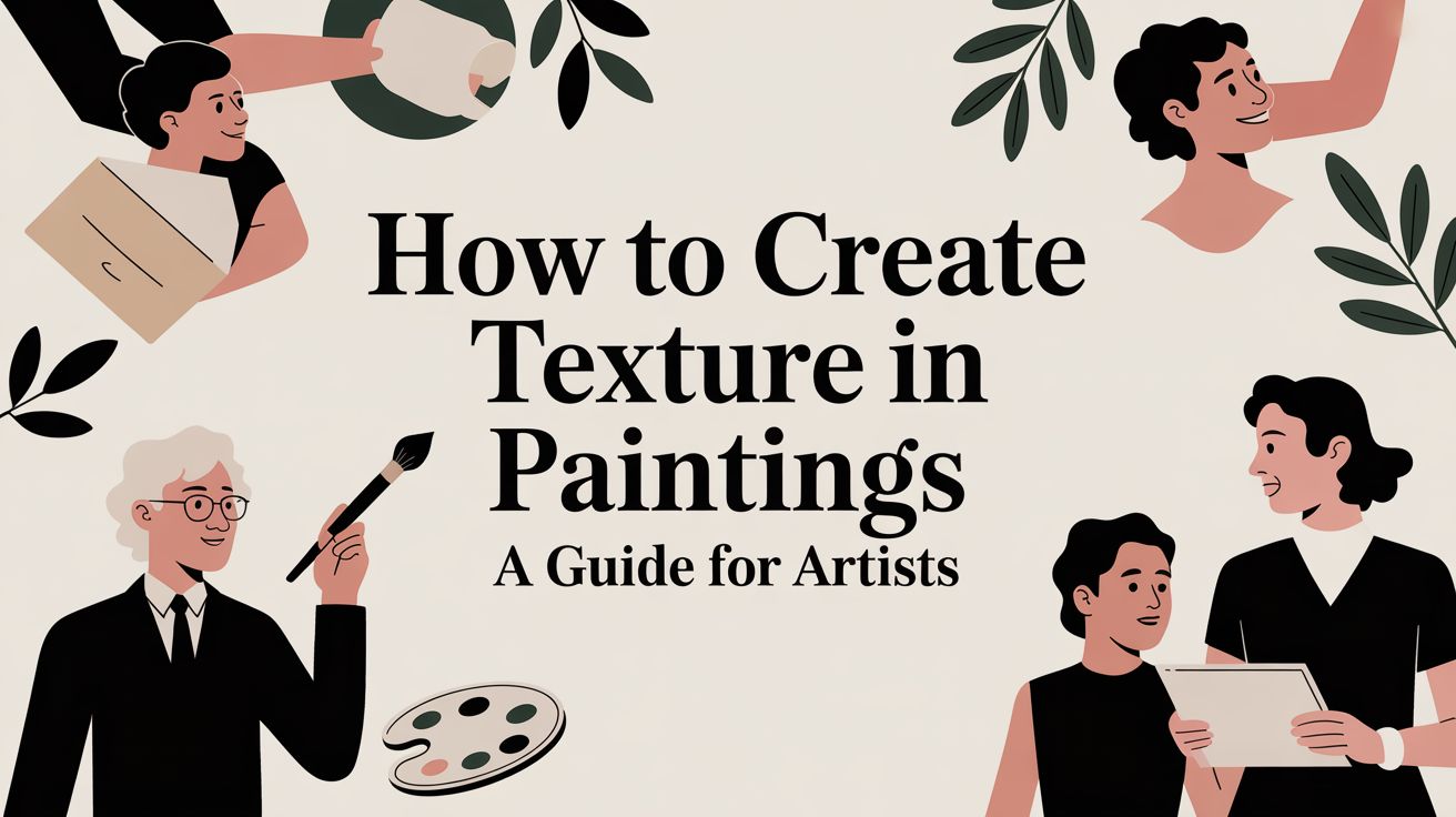 How to Create Texture in Paintings a Guide for Artists