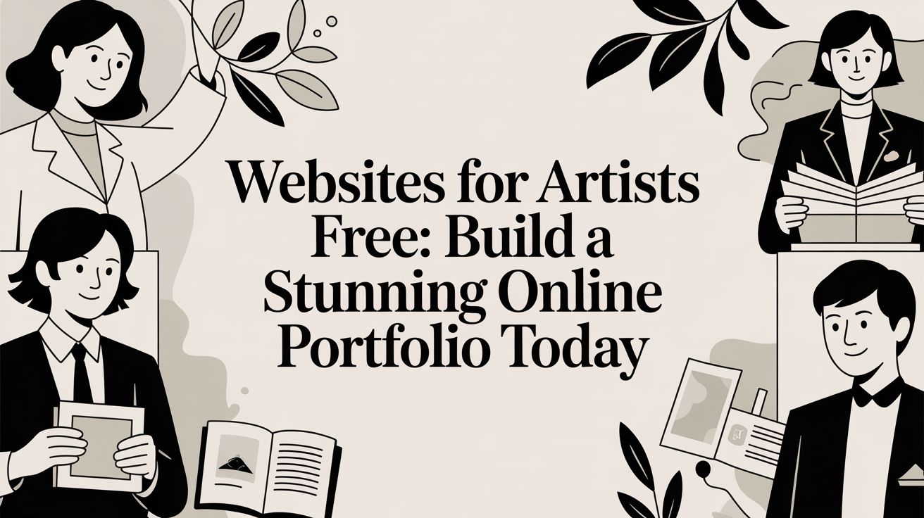 Websites for Artists Free: Build a Stunning Online Portfolio Today