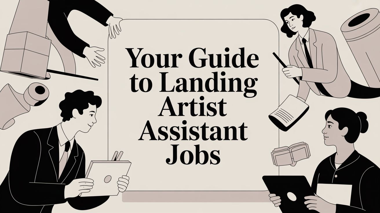 Your Guide to Landing Artist Assistant Jobs