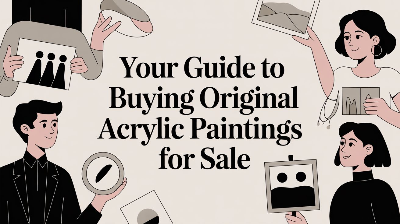 Your Guide to Buying Original Acrylic Paintings for Sale