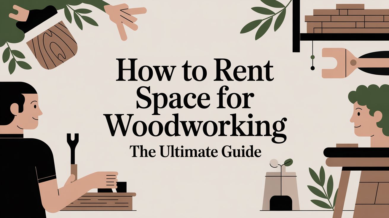 How to Rent Space for Woodworking The Ultimate Guide