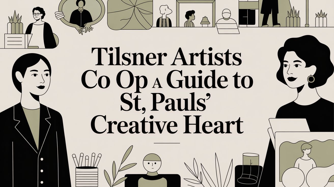 Tilsner Artists Co Op A Guide to St Pauls Creative Heart