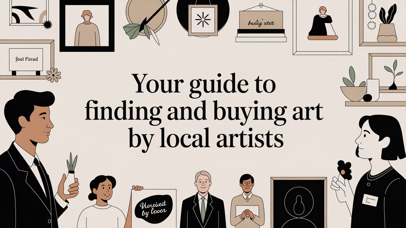 Your Guide to Finding and Buying Art by Local Artists