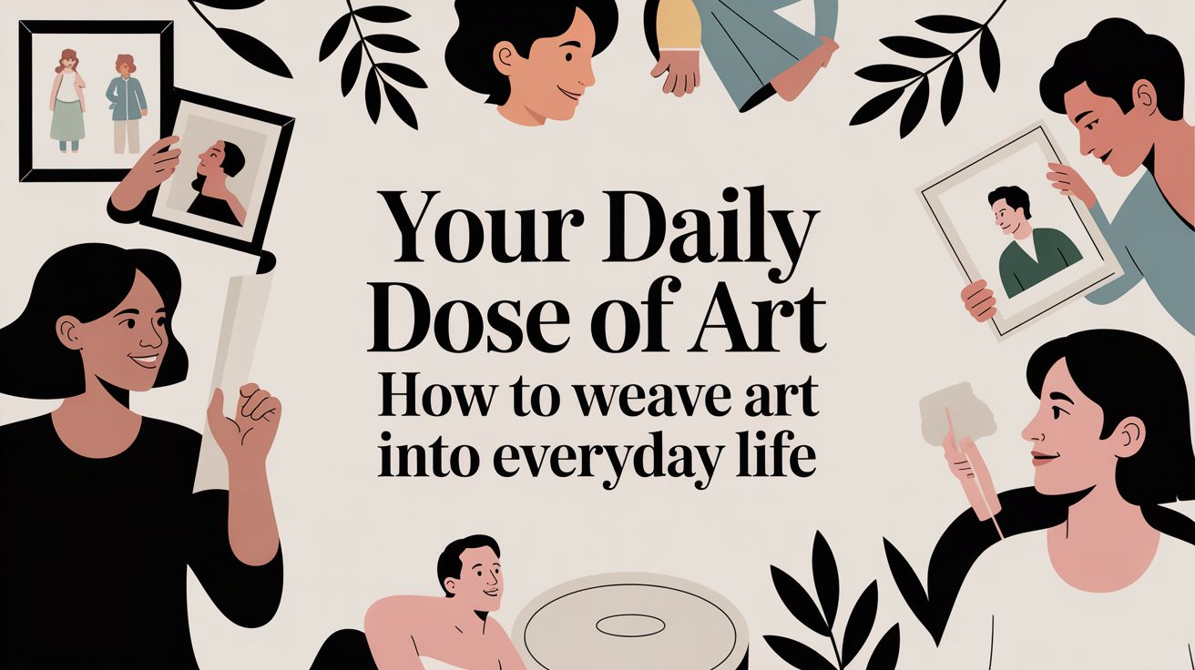 Your Daily Dose of Art How to Weave Art into Everyday Life
