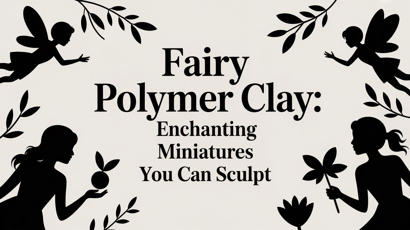 Fairy polymer clay: Enchanting Miniatures You Can Sculpt