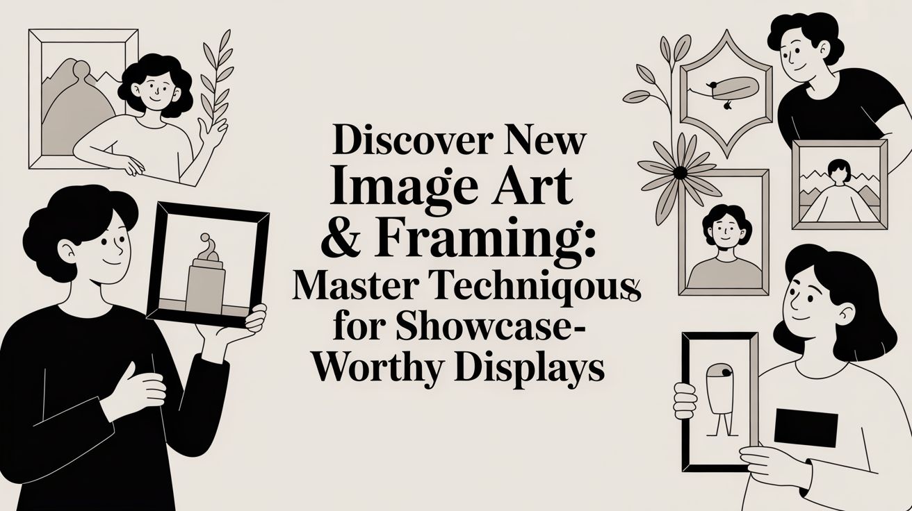 Discover new image art & framing: Master Techniques for Showcase-Worthy Displays