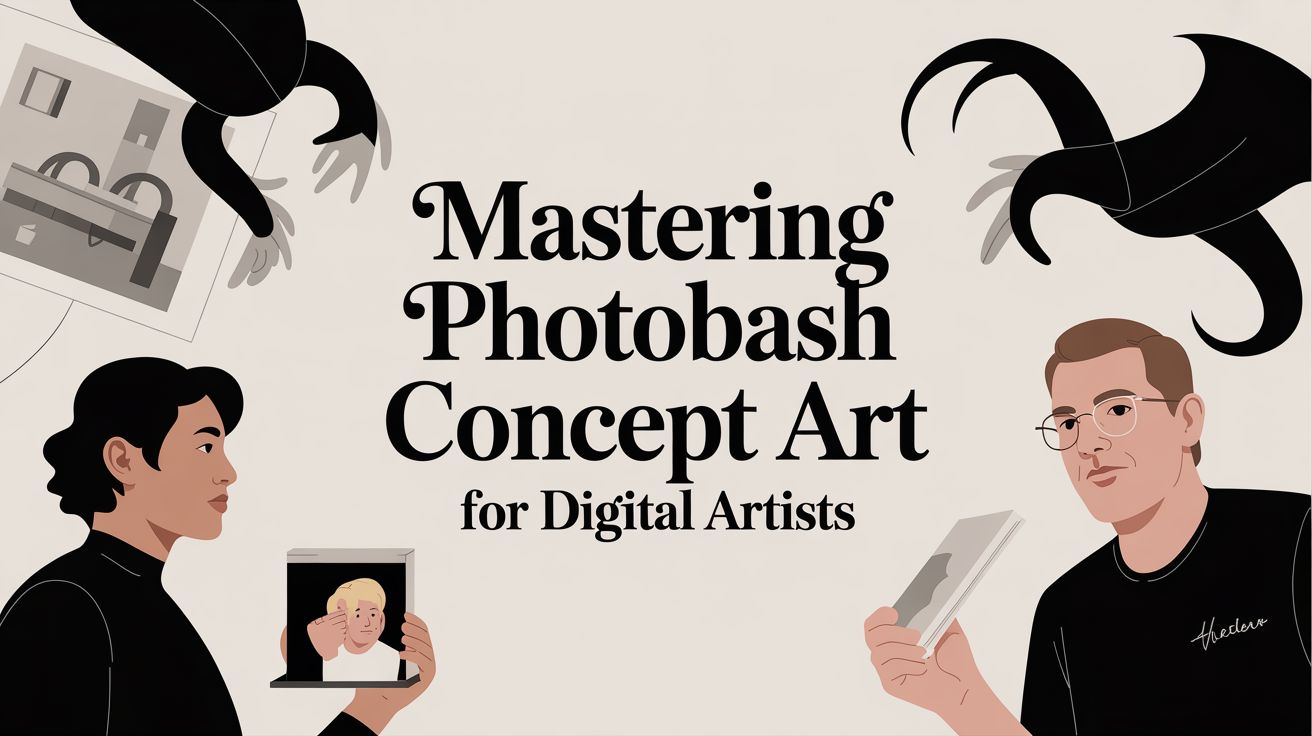 Mastering Photobash Concept Art for Digital Artists